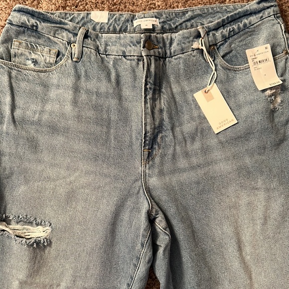 Good American Good Boy Jeans size 16 NWT - Picture 2 of 10